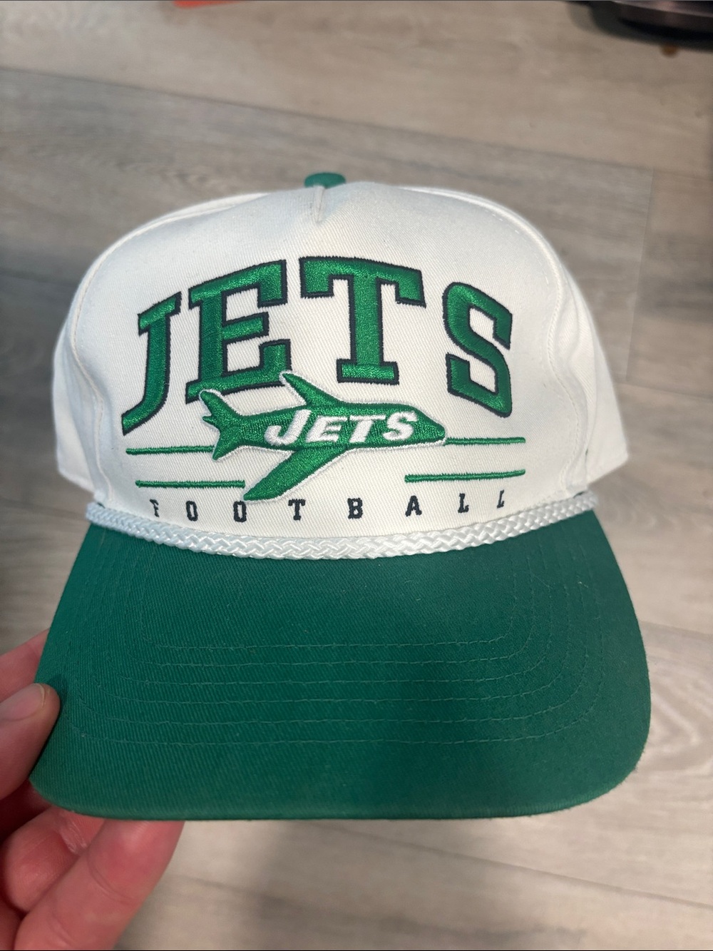 47 Brand JETS Green & White Snapback
